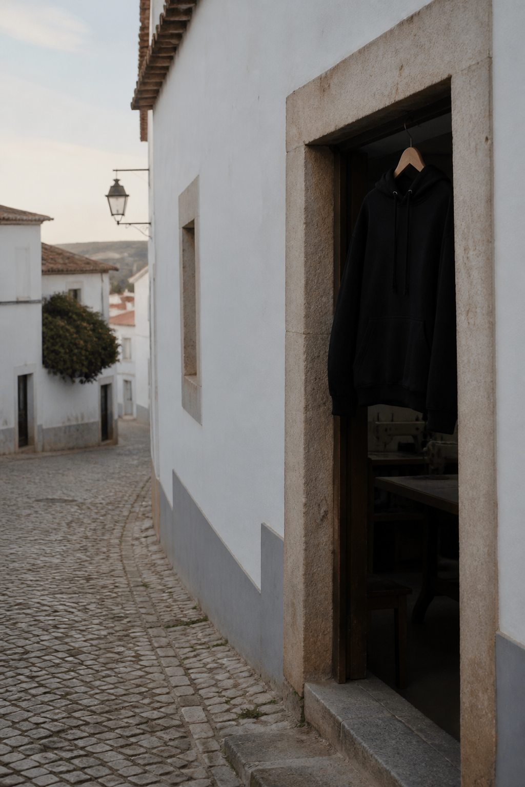 Taller en un pueblo portugués